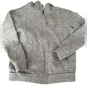 FIGS full zip hoodie grey sz M